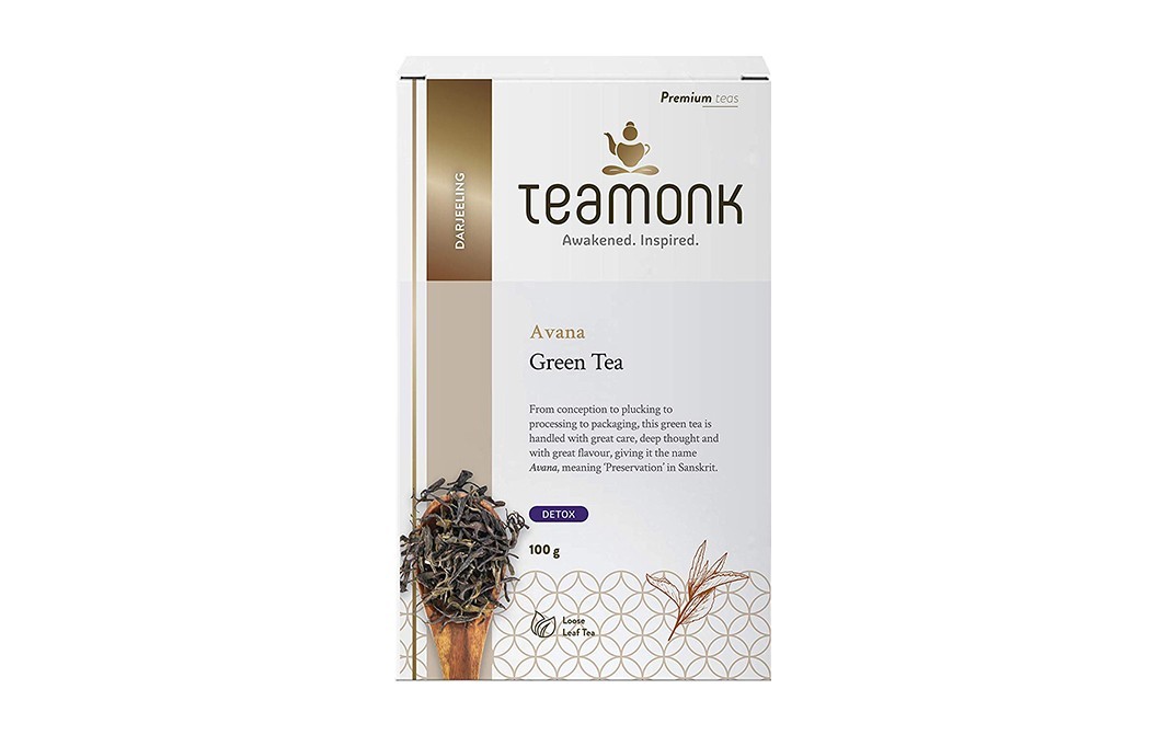 Teamonk Global Avana Green Tea    Pack  100 grams